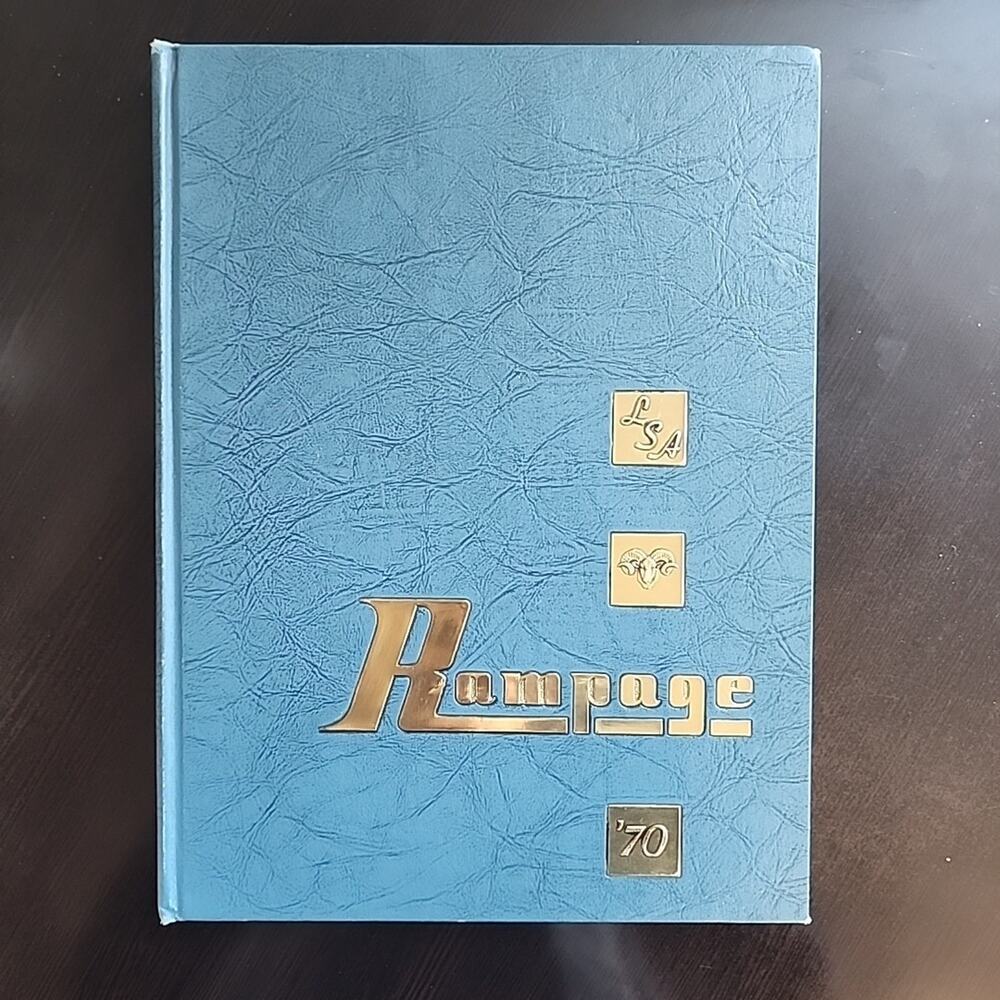 1970 La Salle Academy Rampage Yearbook Annual Providence Rhode Island